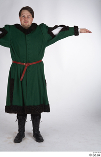 Photos Medieval Aristocrat in green dress 1 Aristocrat Medieval clothing…